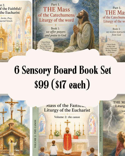 The Passion & The Mass Sensory Book