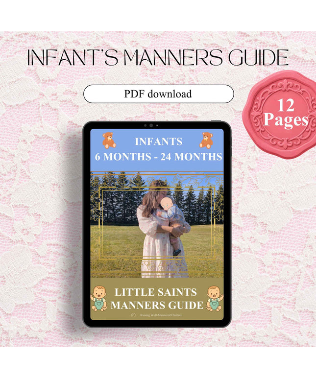 Infants: Little Saints Manners Guide