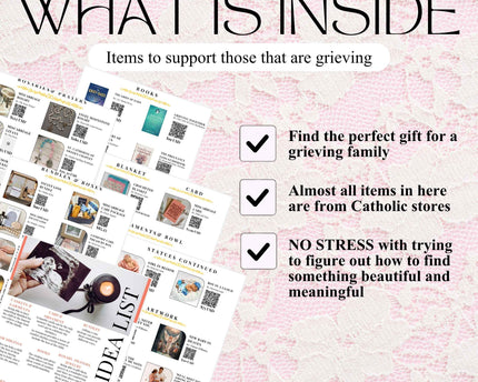 Baby Loss Gift Idea Catalogue