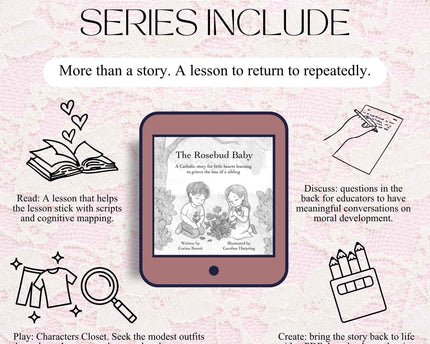 eBook The Rosebud Baby Children's Book