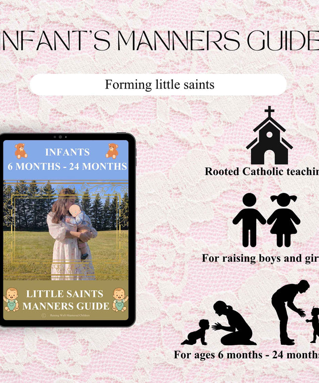 Infants: Little Saints Manners Guide