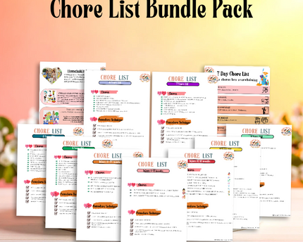 Chore List Bundle Pack
