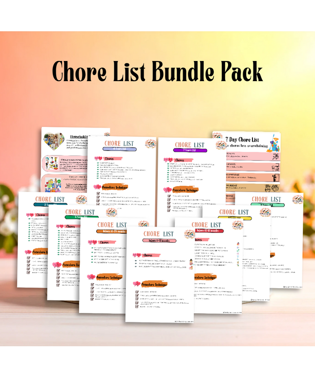 Chore List Bundle Pack