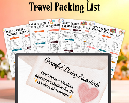 Ultimate Family Travel Packing List