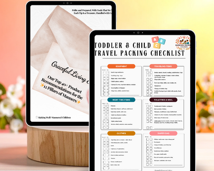 Toddler & Child Packing List