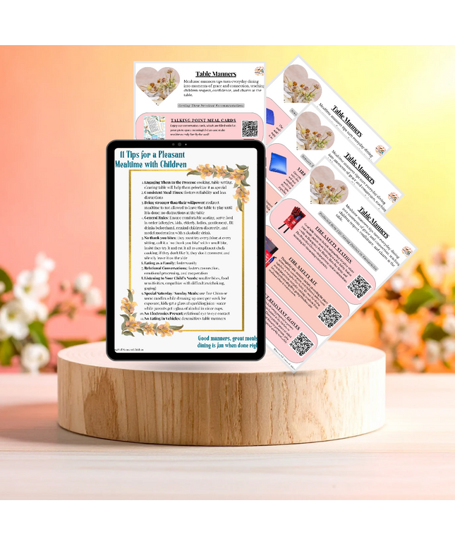 11 Tips for a Pleasant Mealtime with Children