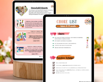 Infant Chore List Bundle