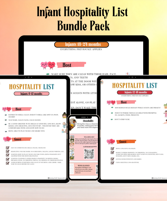 Hospitality List Bundle Pack