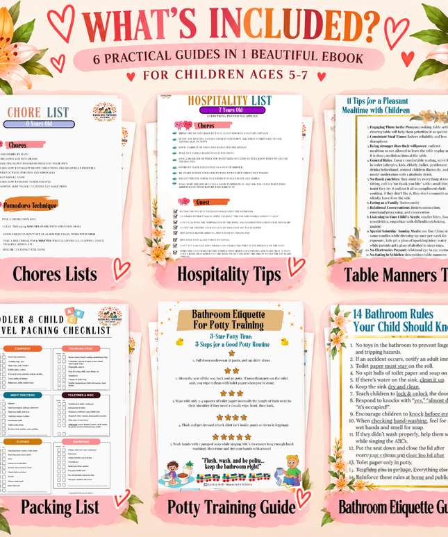 Children's: Saints in the Making Manners Guide