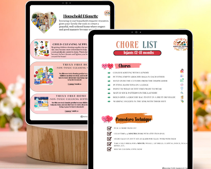 Infant Chore List Bundle