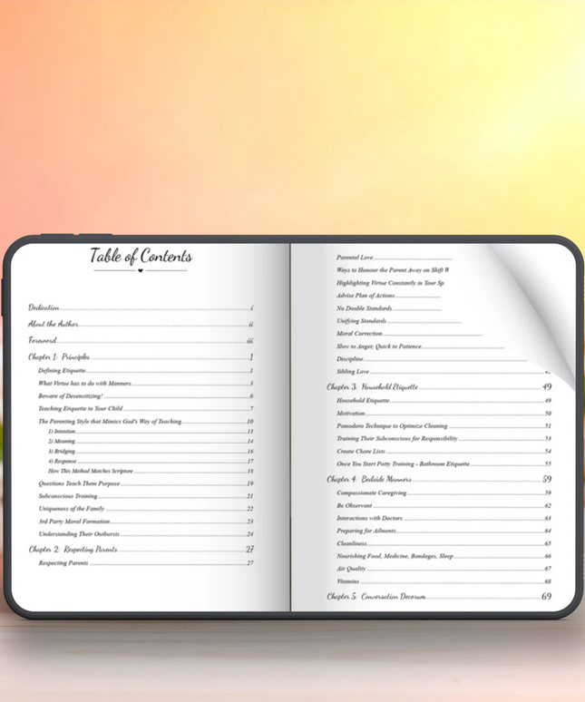 eBook - A Parent's Formation Manual
