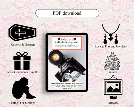 Baby Loss Gift Idea Catalogue